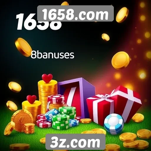 Promoções e bônus oferecidos por 1658.com