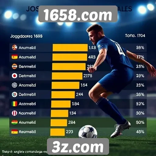 Estatísticas de jogadores ativos em 1658.com